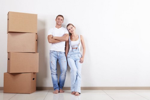 Professional removalists handling household items in Ilford